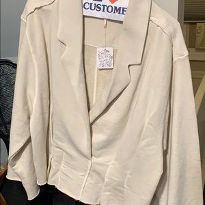 Free People Blazer Shirt